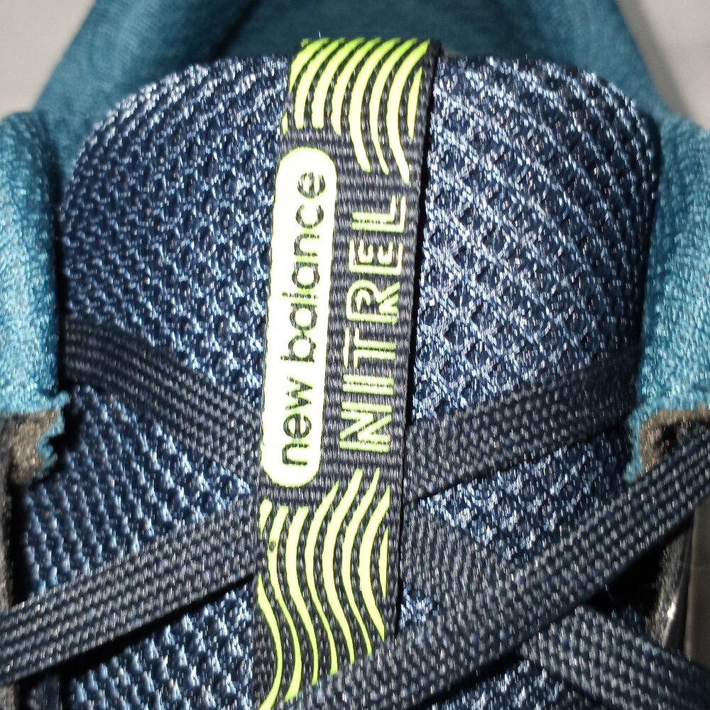 NEW BALANCE NITRIL MENS SNEAKERS SIZE 13 BLUE NEON GREEN - Picture 3 of 10